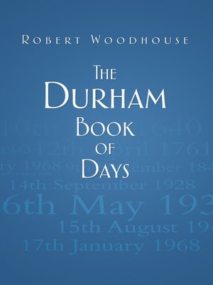 cover image of The Durham Book of Days